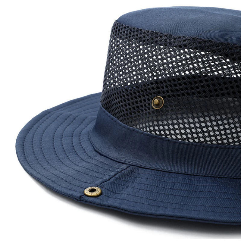 Sun Fold Mesh Hat