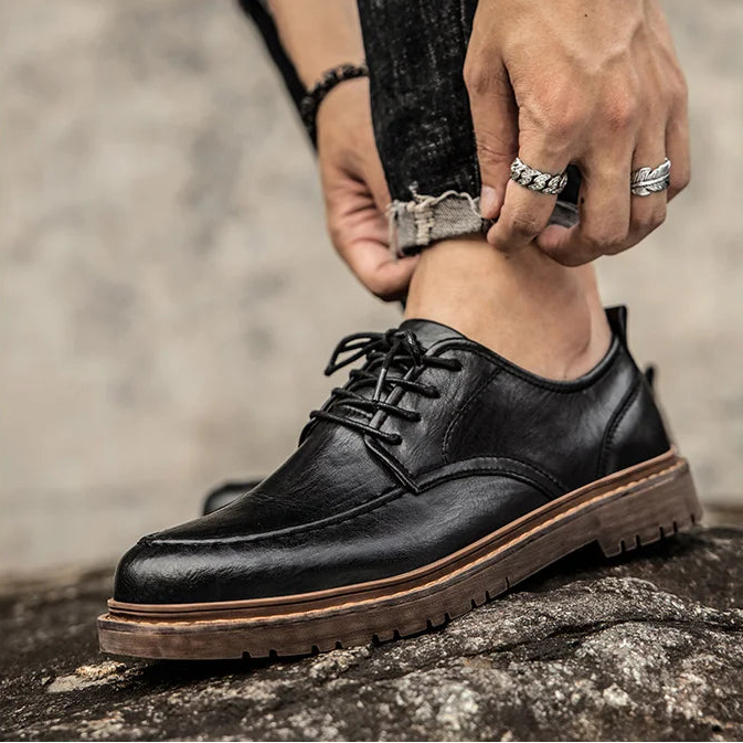 Mason Brogue Leather Shoes