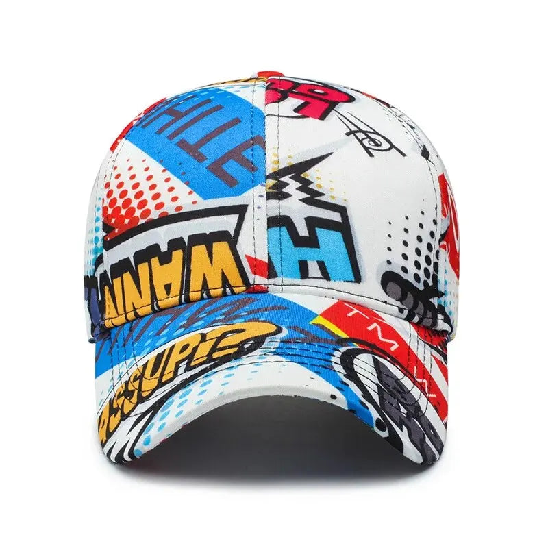 Graffiti Head Flex Cap