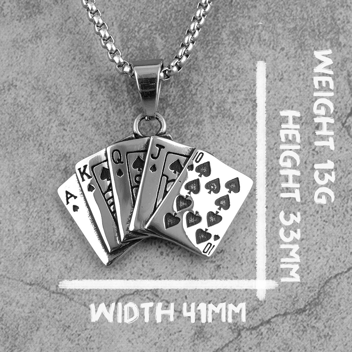 Royal Flush Pendant