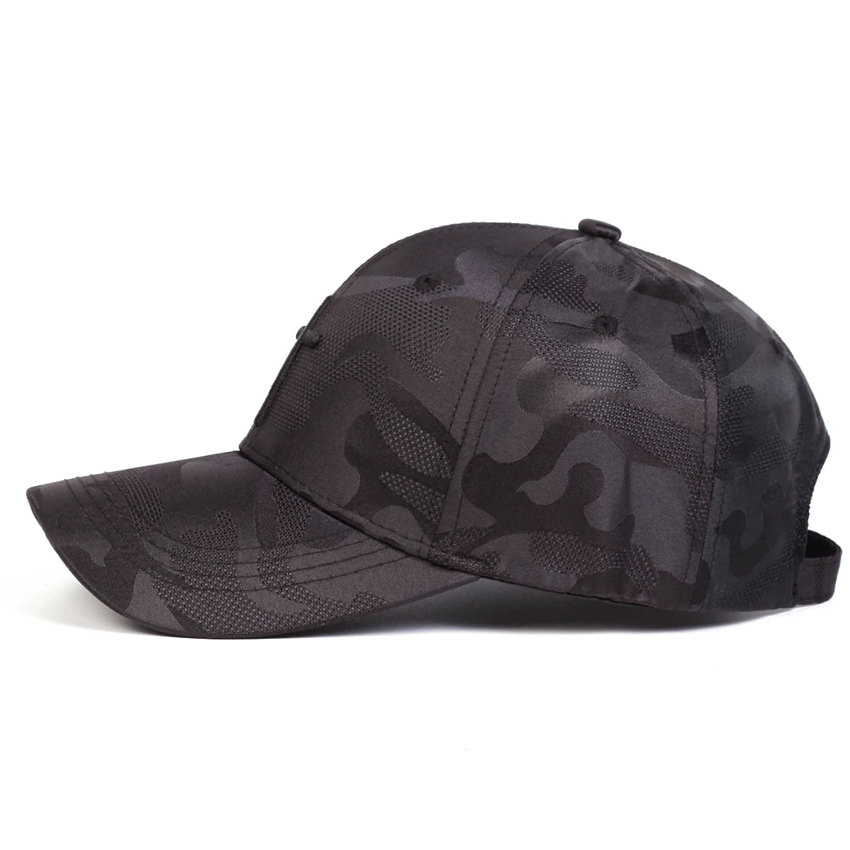 Black Camo Cross Cap