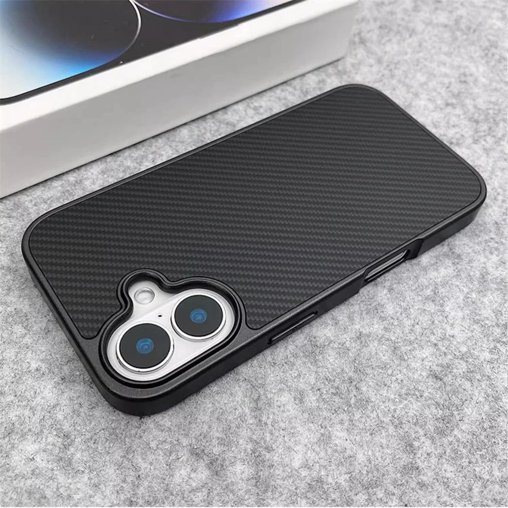 Luxury Carbon Fiber iPhone Case