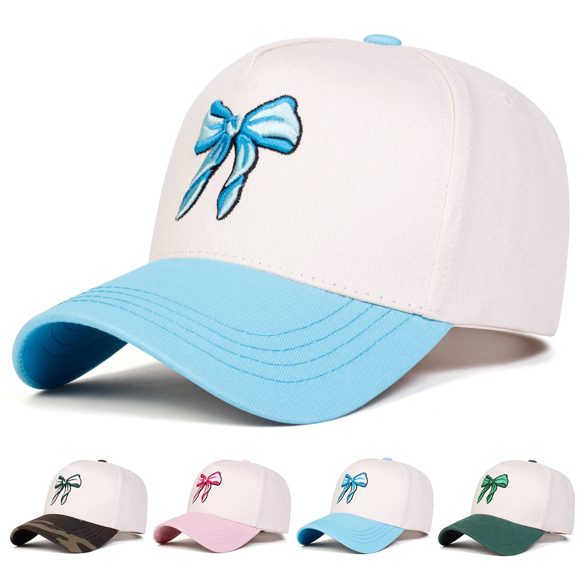 Bow Knit Classic Cap