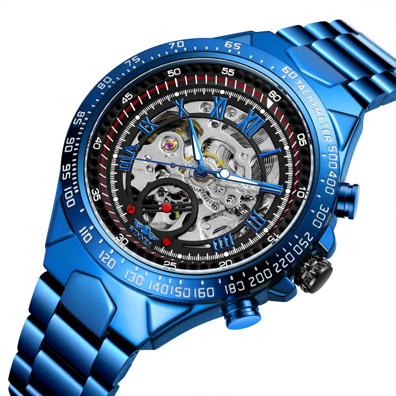 Blue Vortex Automatik Chrono