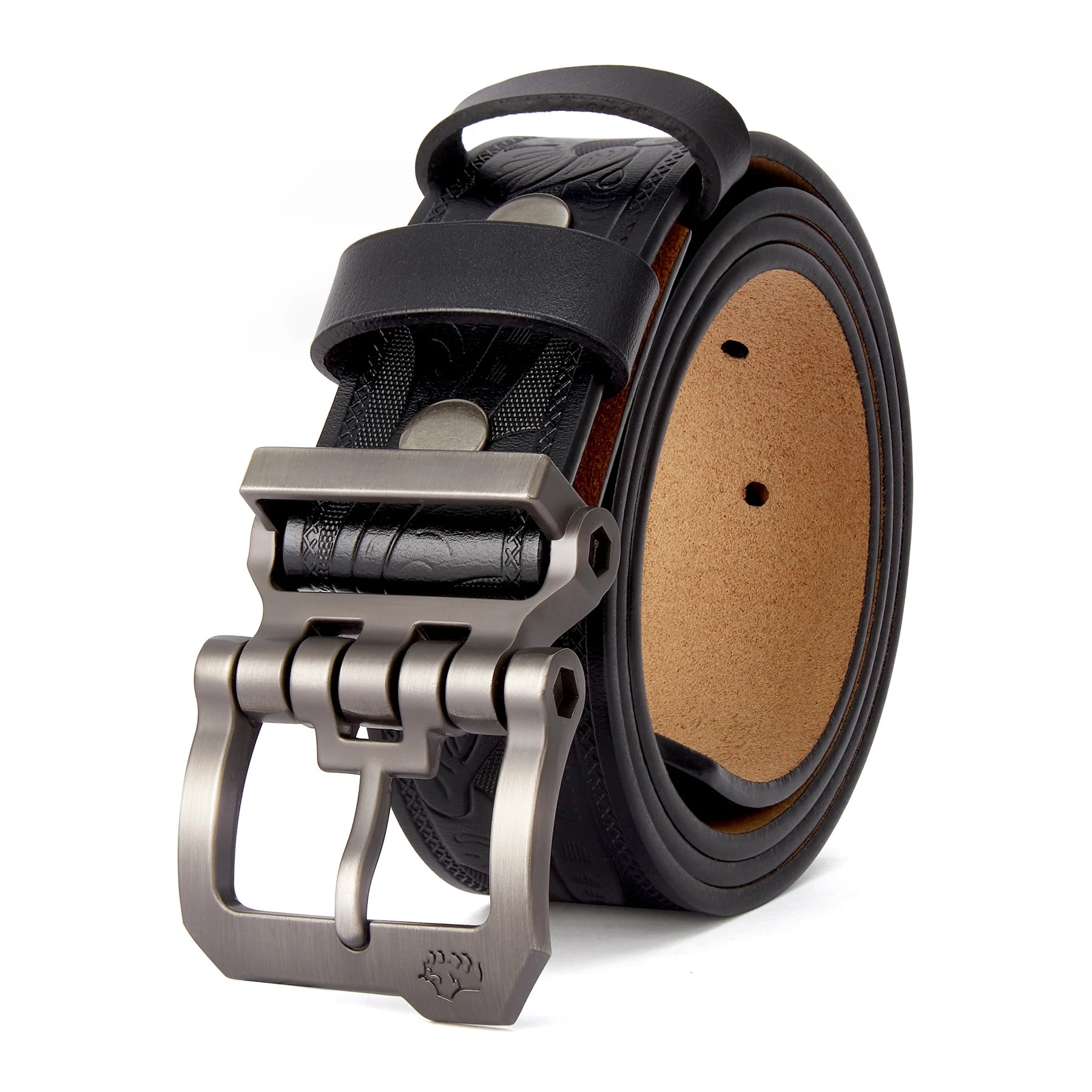 Bison Denim Vintage Leather Belt