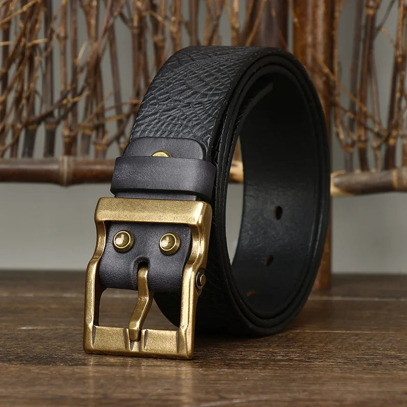 Genuine Cowhide Casual Belt