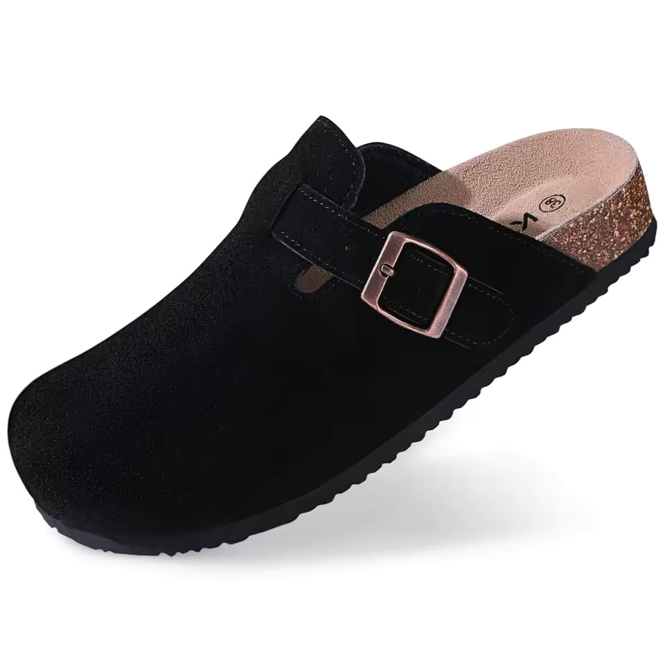 Velmori Suede Comfort Mules