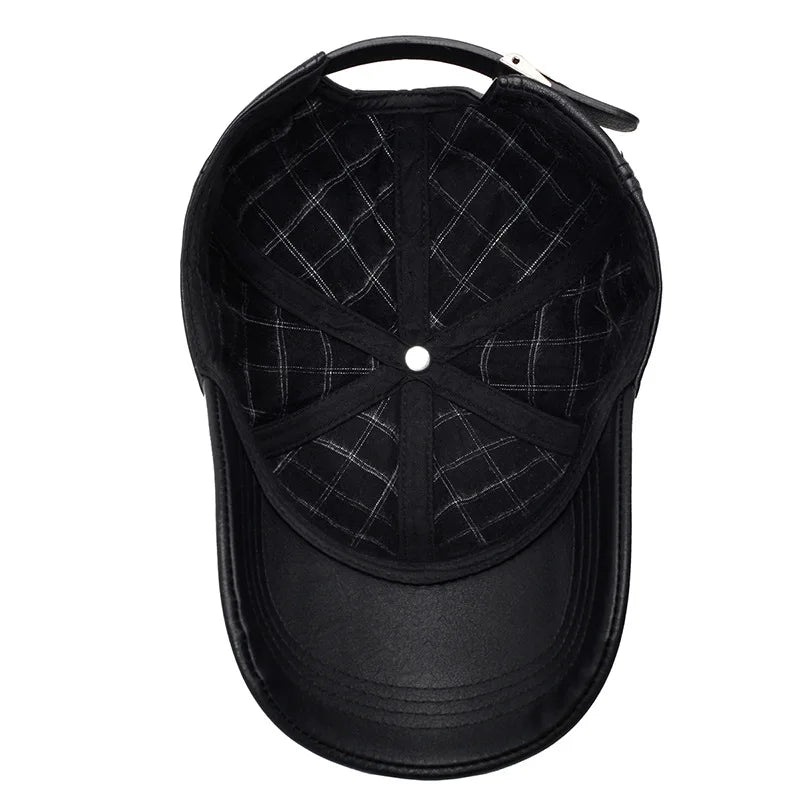 Maven Leather Cap
