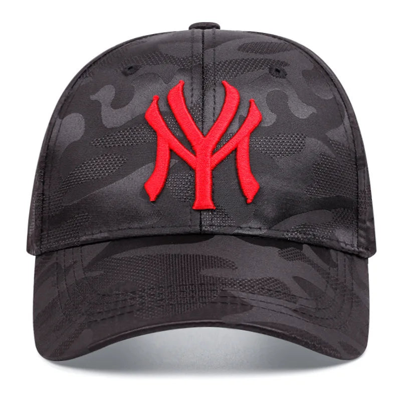 Black Camo Baseball Cap