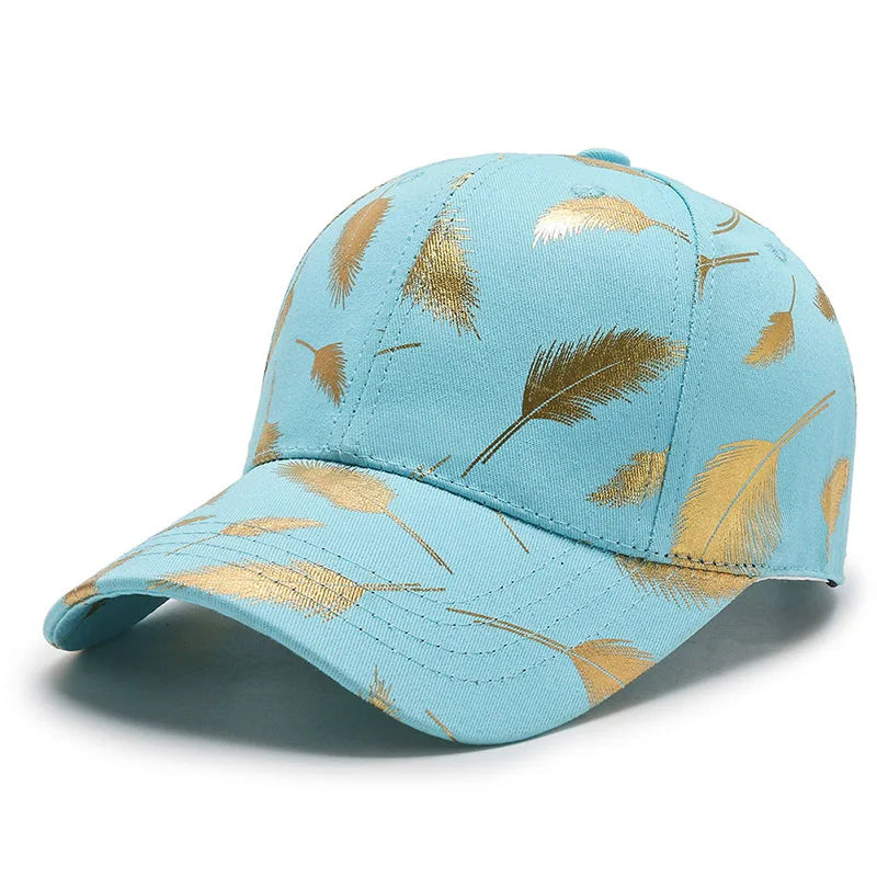 Luxe Feather Cap