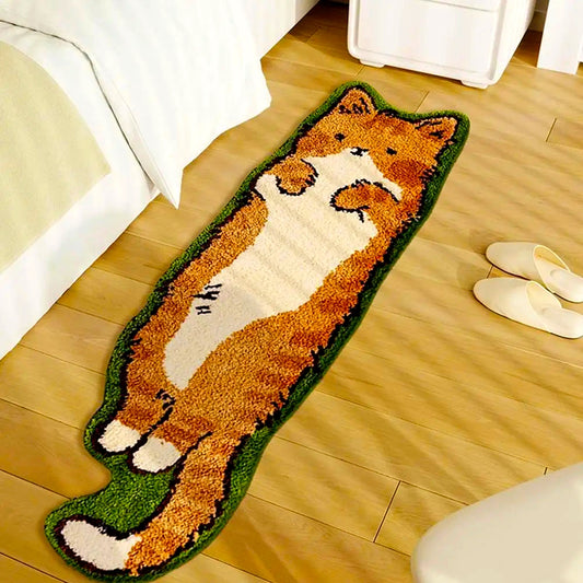 Kawaii Cat Bedside Rug