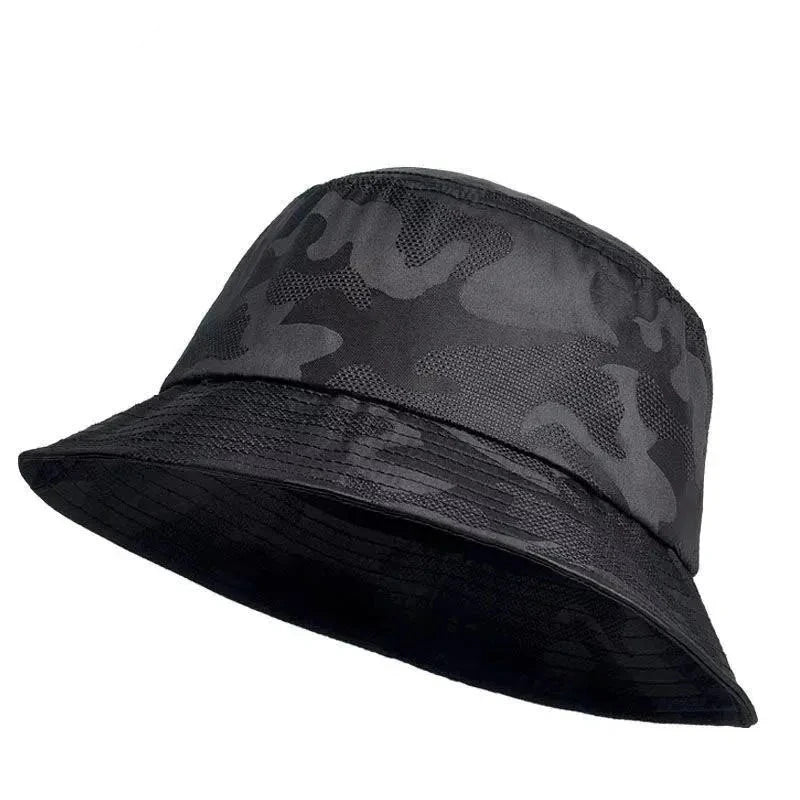 Black Camo Bucket Hat