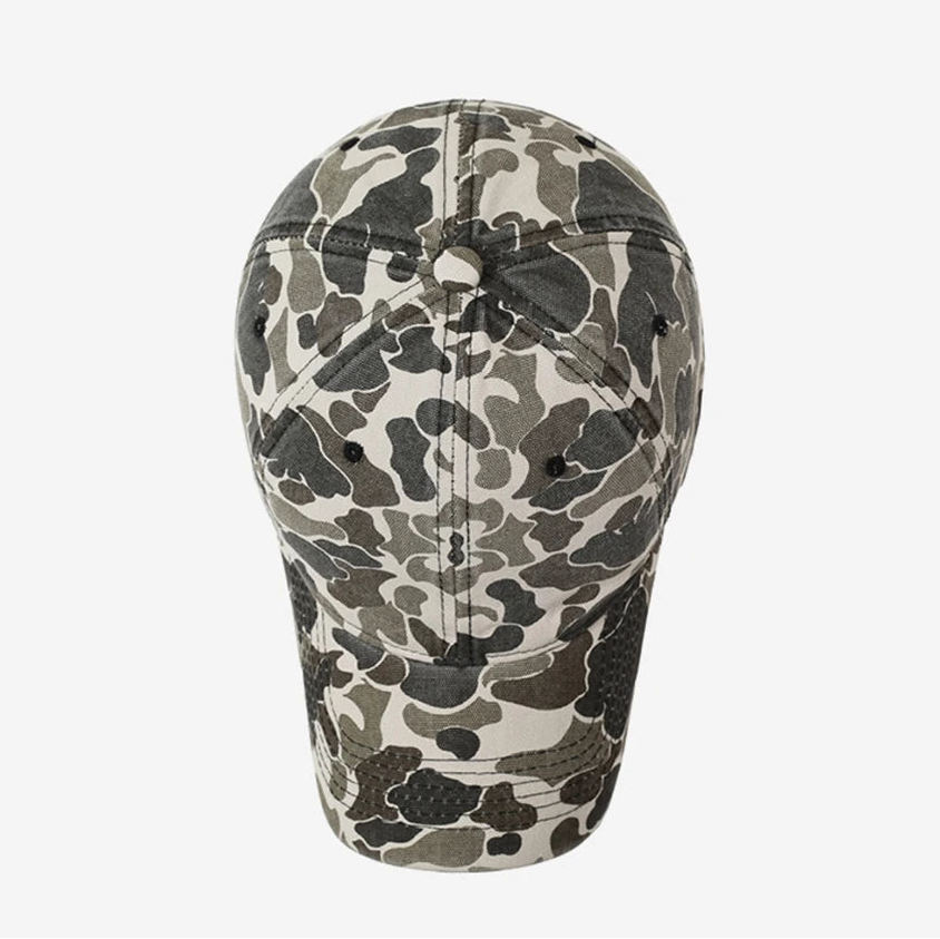 Vintage Washed Camo Cap