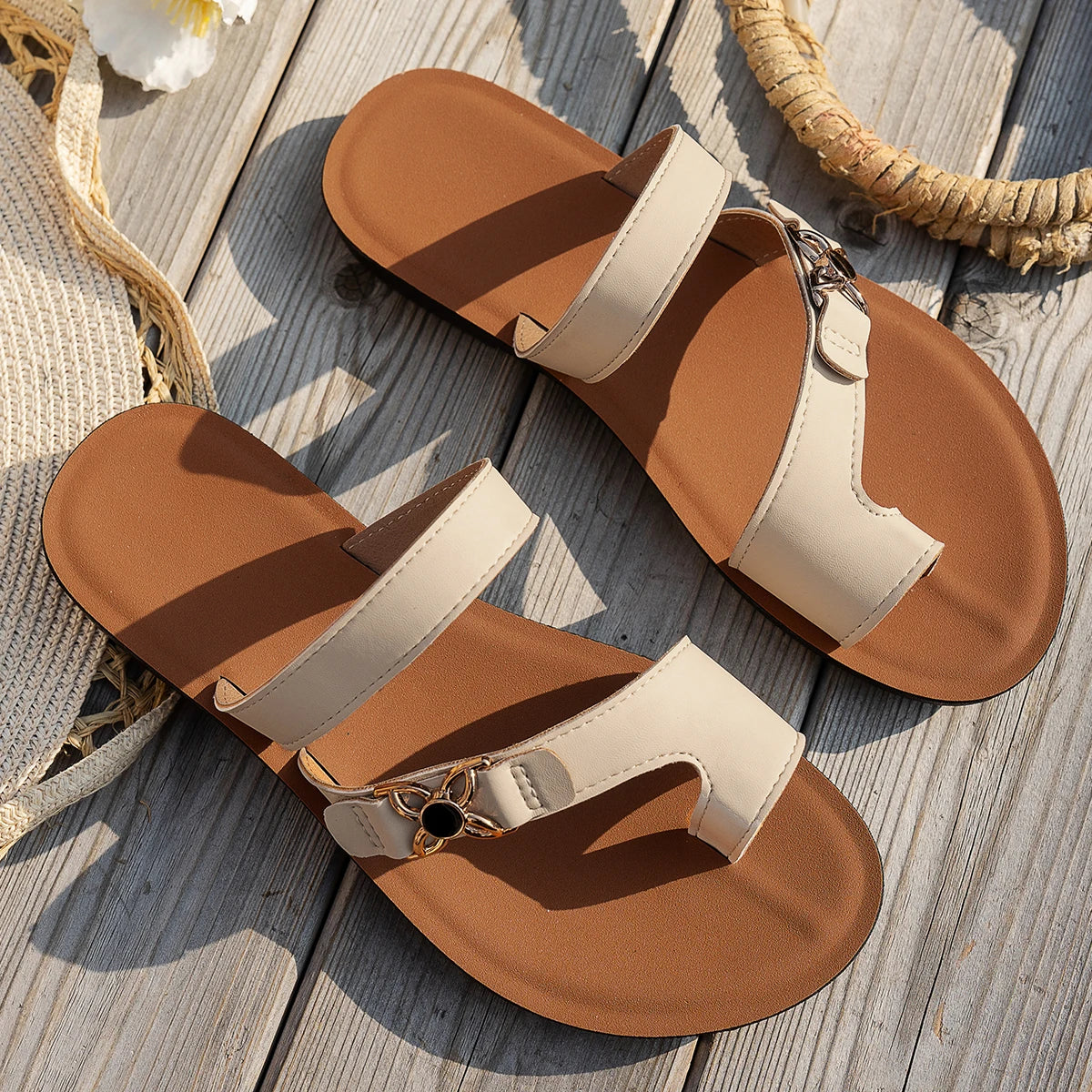 Modern Casual Flat Sandals
