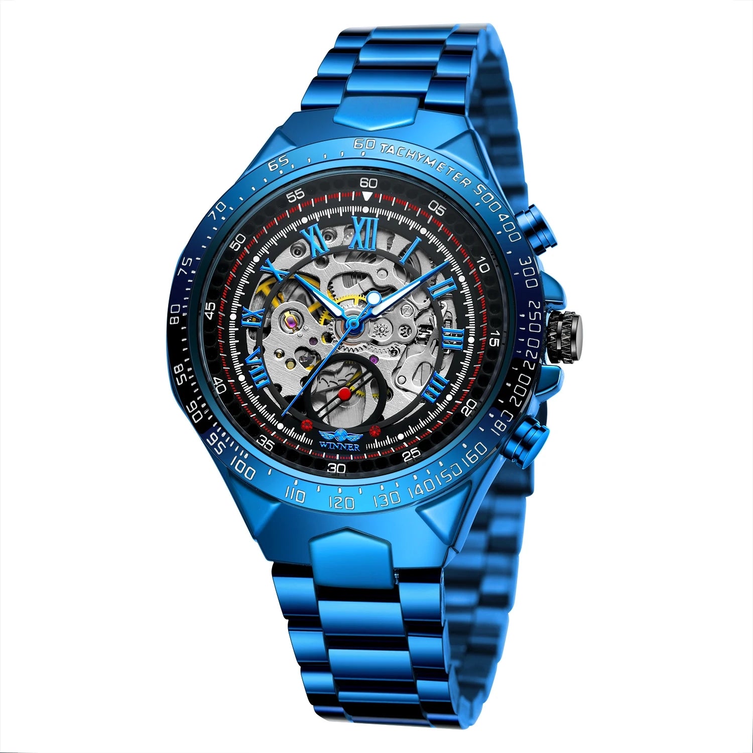 Blue Vortex Automatik Chrono