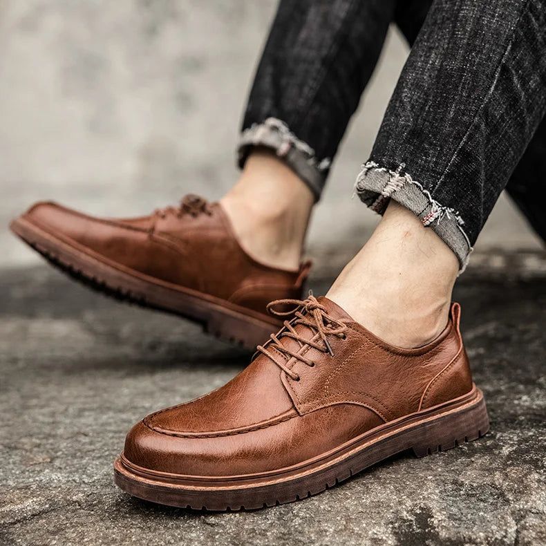 Mason Brogue Leather Shoes