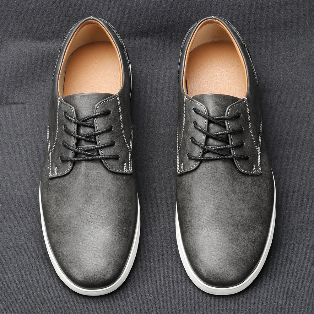 Classic Lace-Up Casual Shoes
