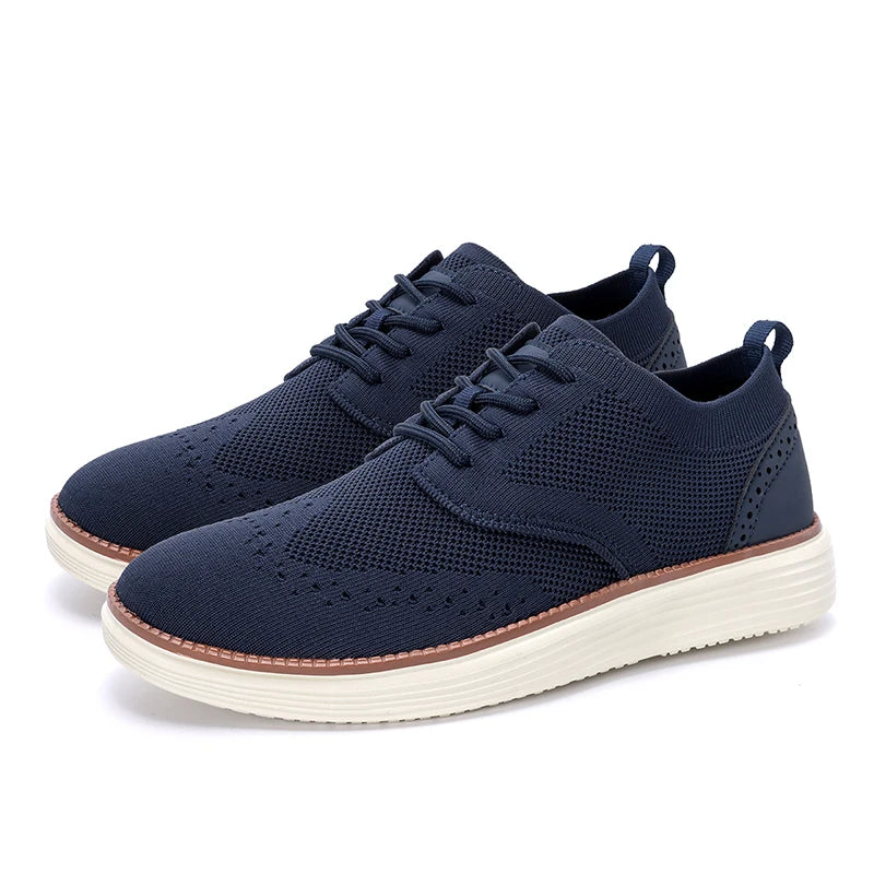 Wingtip Lace-Up Oxfords