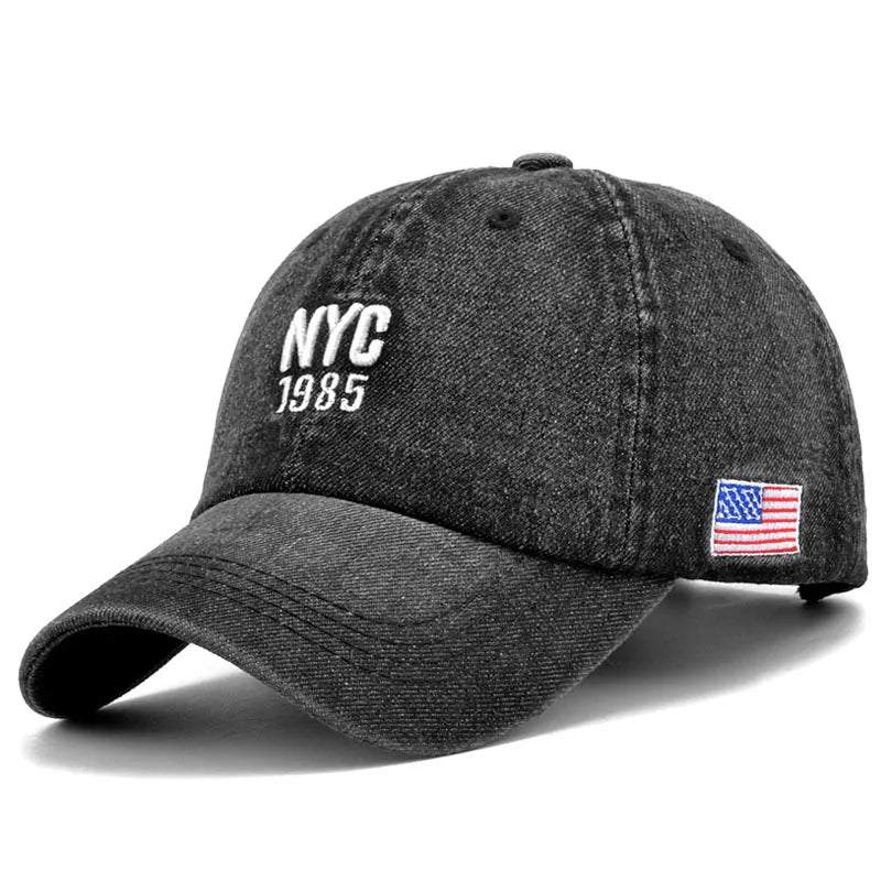 NYC 1985 Denim Cap
