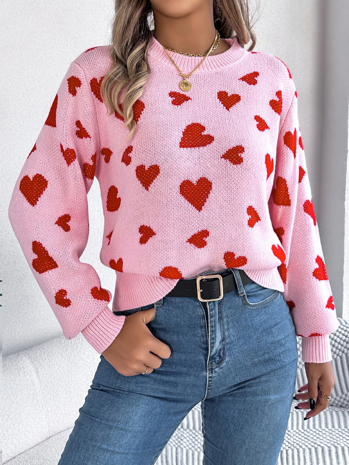 Heart Love Knit Sweater