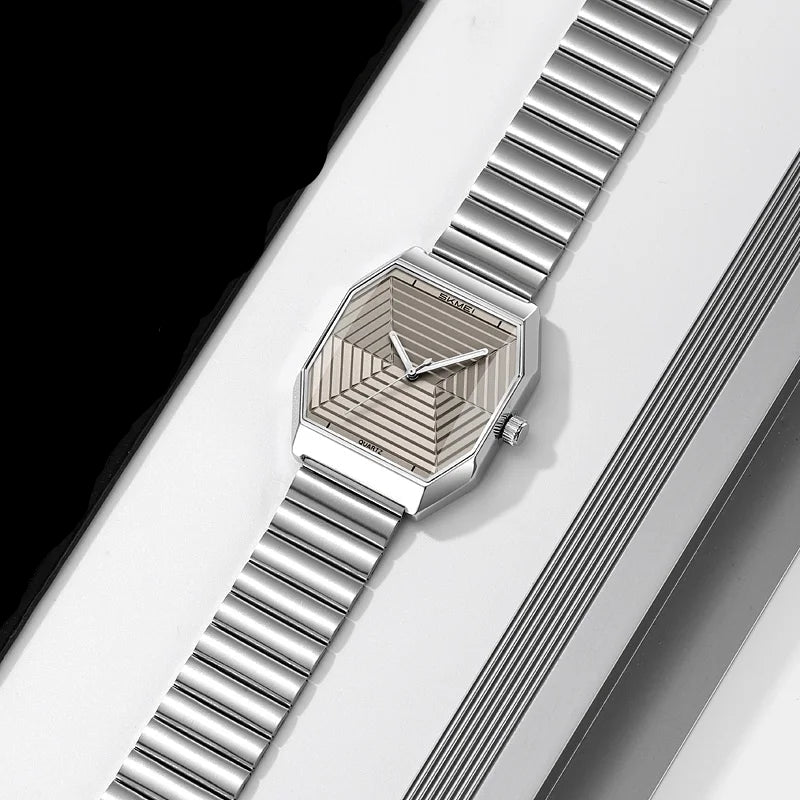 Infinity Stainless Steel Timepiece