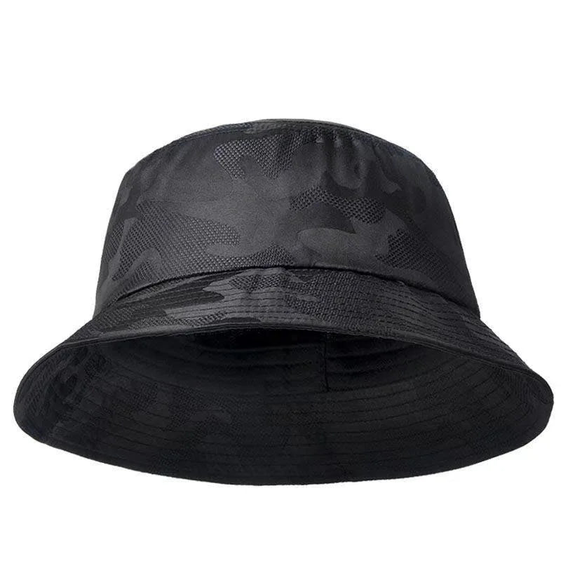 Black Camo Bucket Hat