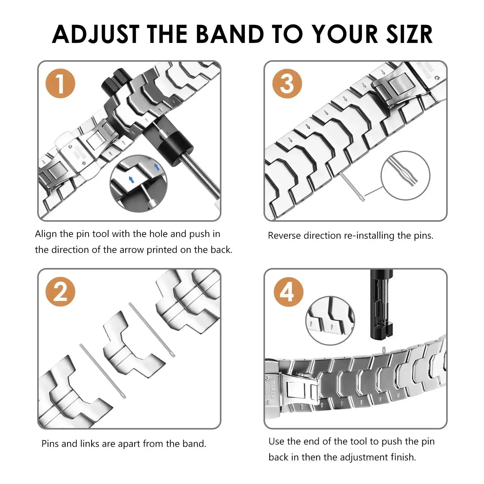SteelFusion Samsung Galaxy Watch Band