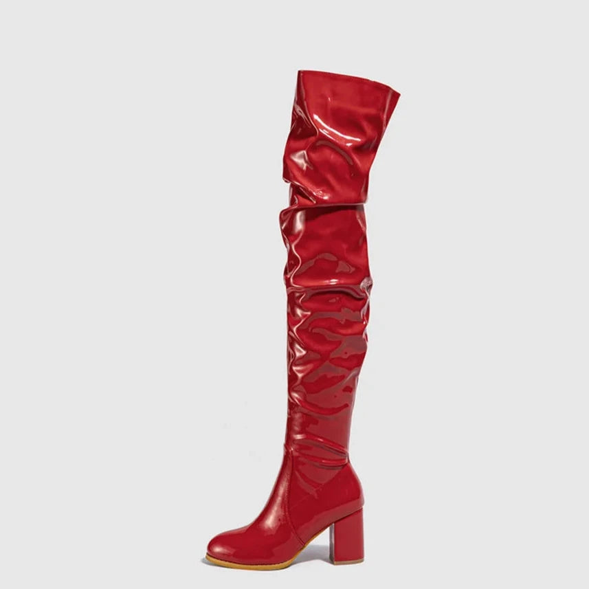 Rebel Rider Leather Boots