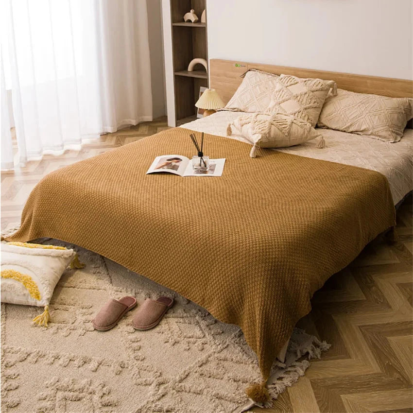 Nordic Cozy Knit Blanket