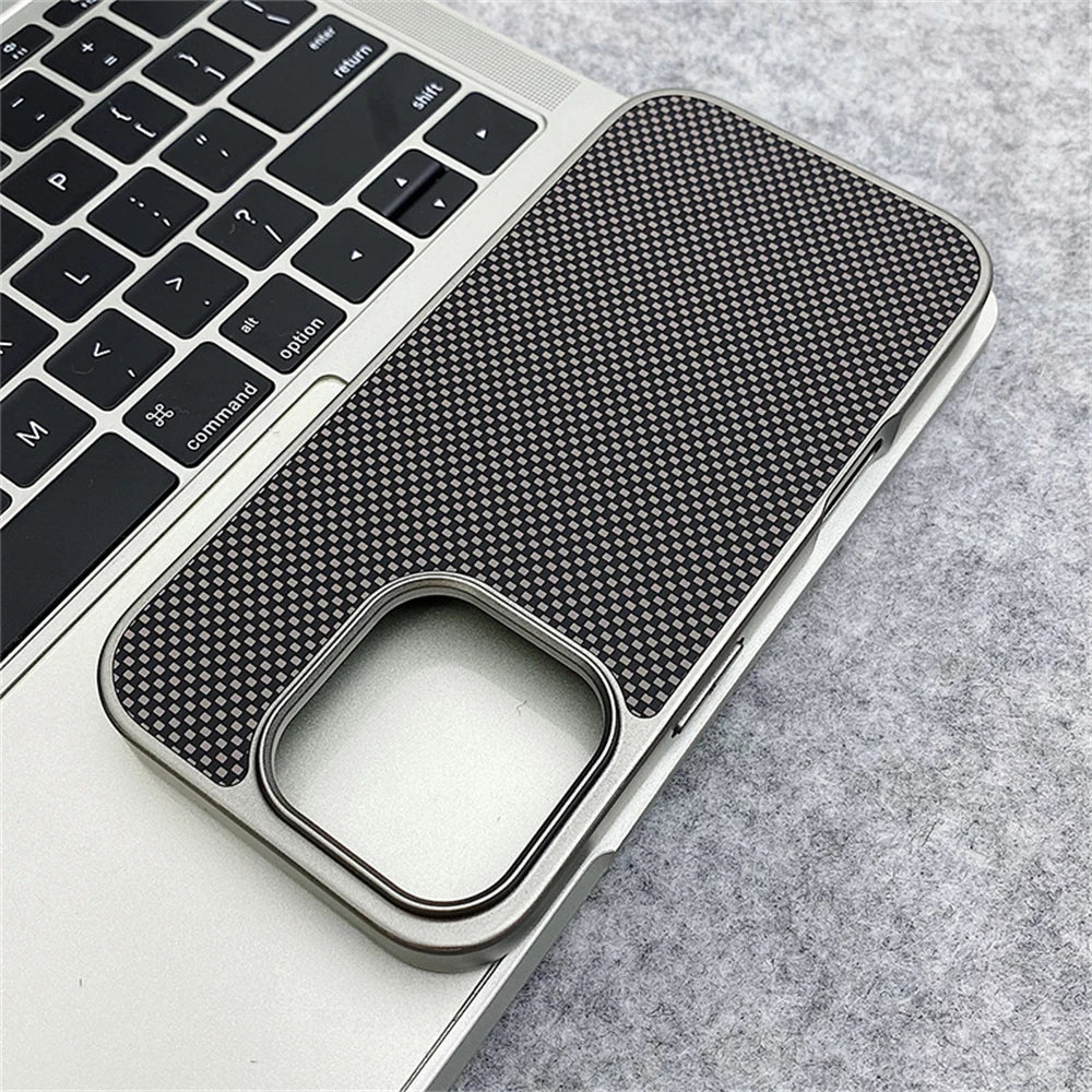 Luxury Carbon Fiber iPhone Case