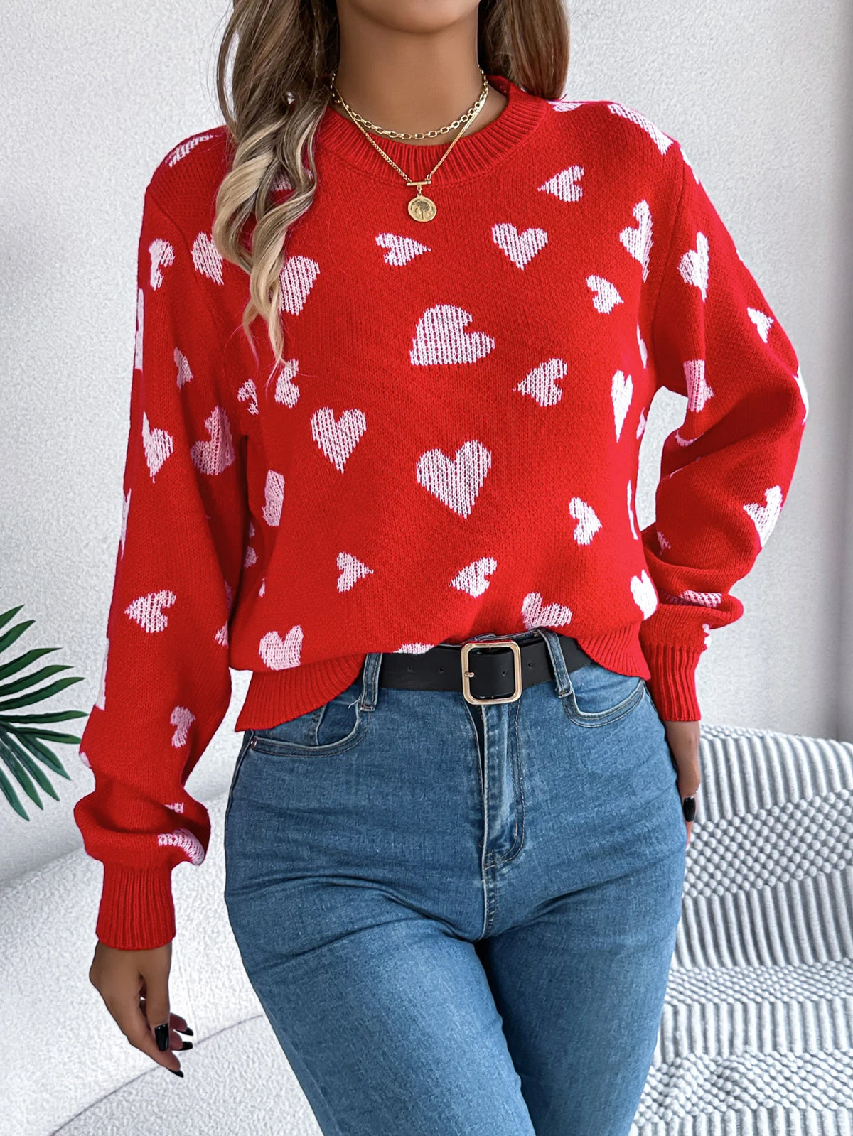 Heart Love Knit Sweater