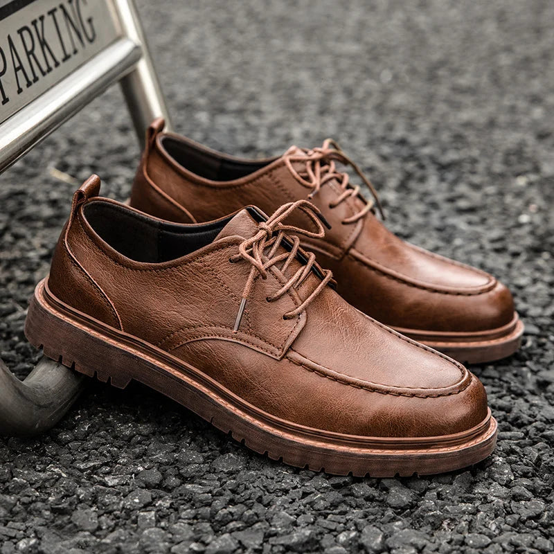 Mason Brogue Leather Shoes