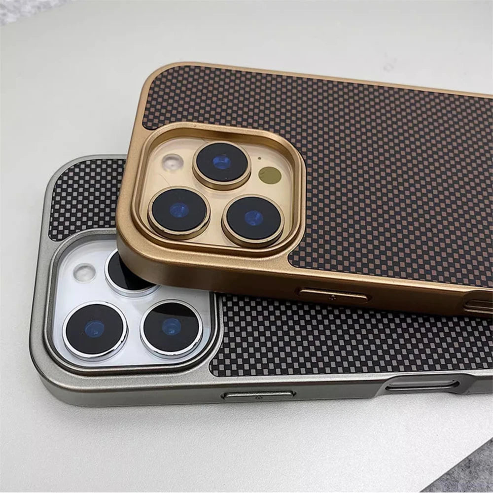 Luxury Carbon Fiber iPhone Case