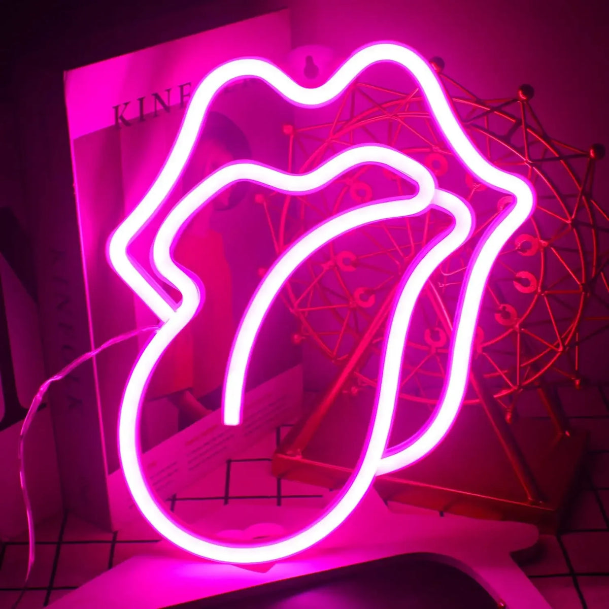 FAT LIP LED Neon Light