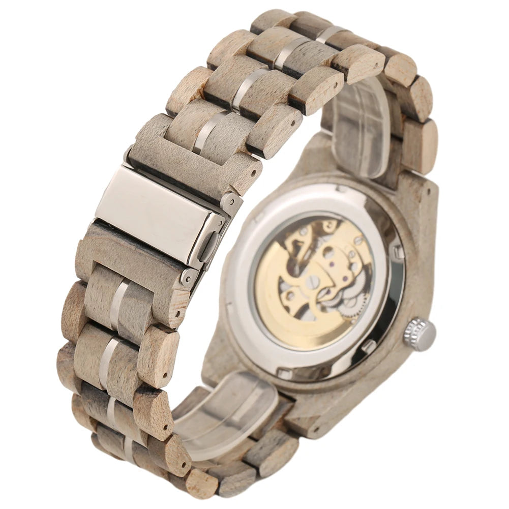 Vintage Timber Timepiece
