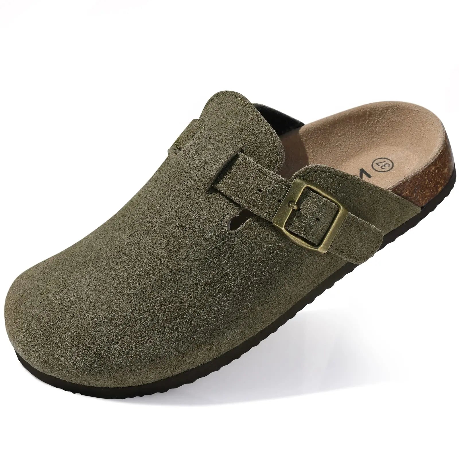 Velmori Suede Comfort Mules