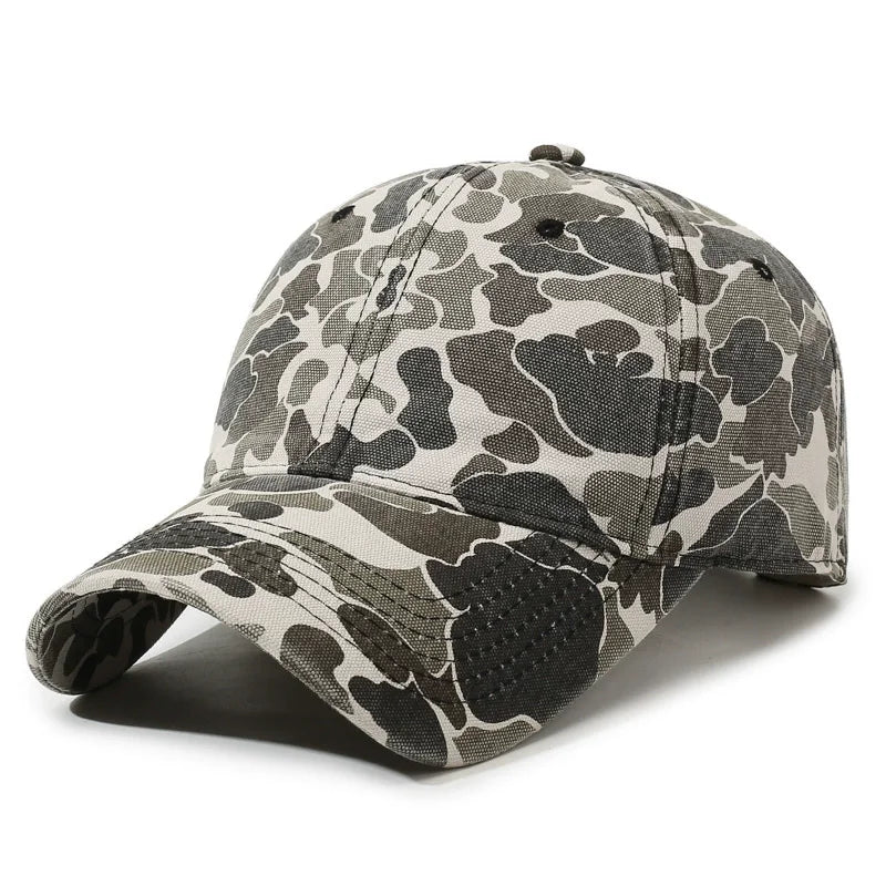 Vintage Washed Camo Cap