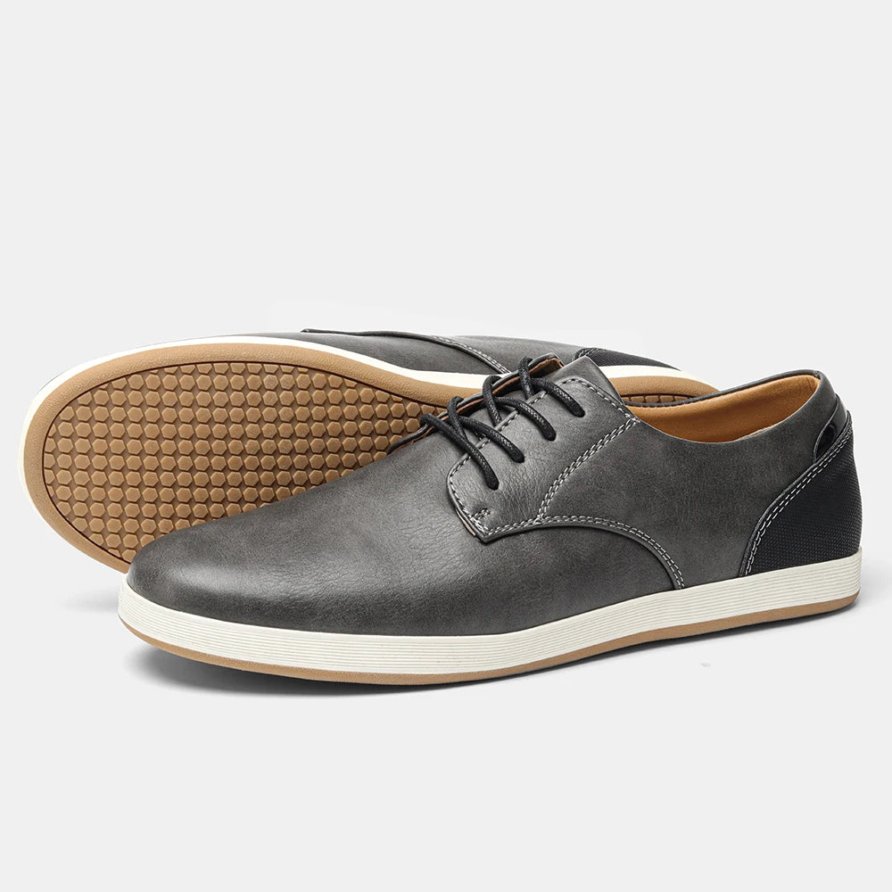 Classic Lace-Up Casual Shoes