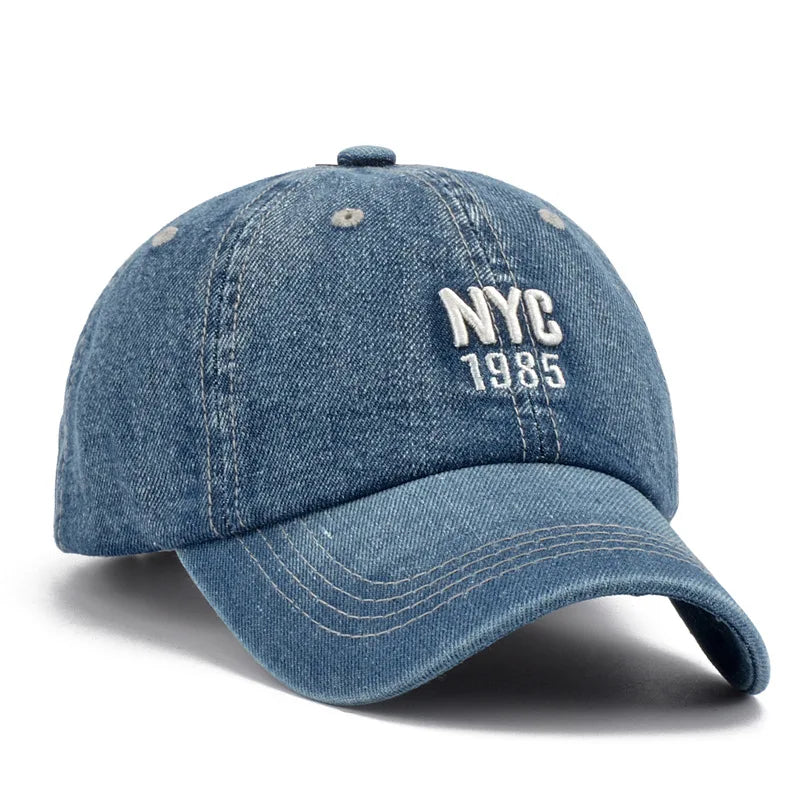 NYC 1985 Denim Cap