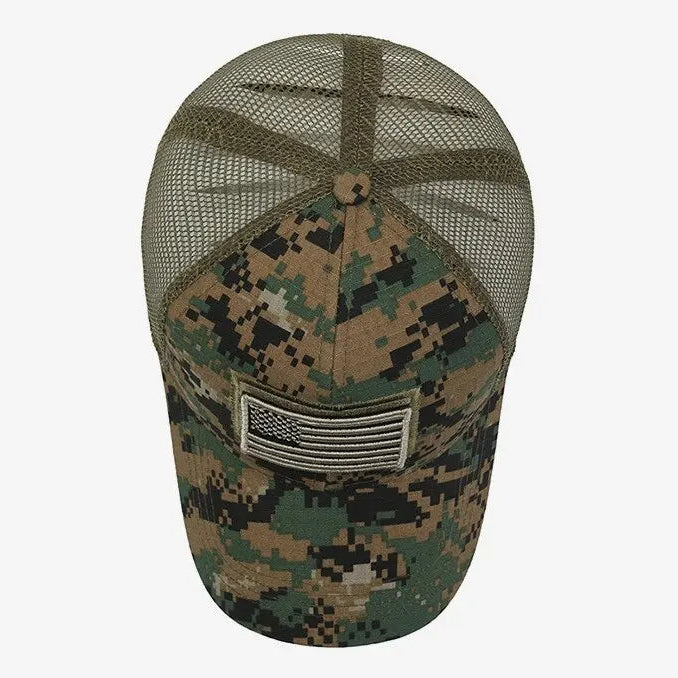 Digital Camo Mesh Cap