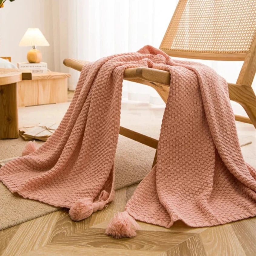 Nordic Cozy Knit Blanket