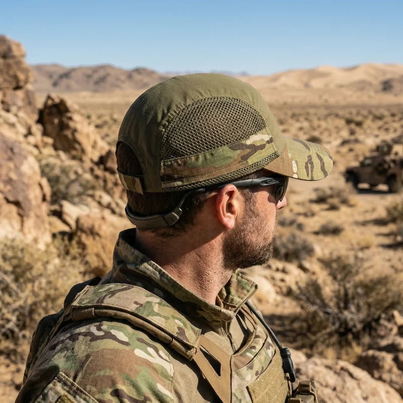 Tactical Mesh 5-Panel Cap