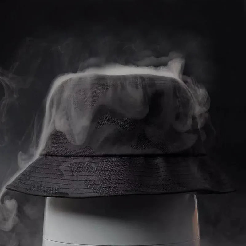 Black Camo Bucket Hat