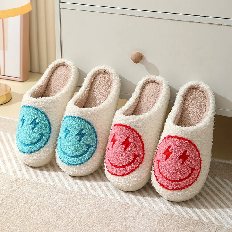 Cozy Lighting Emoji Slippers