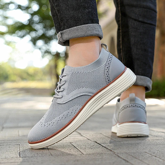 Wingtip Lace-Up Oxfords