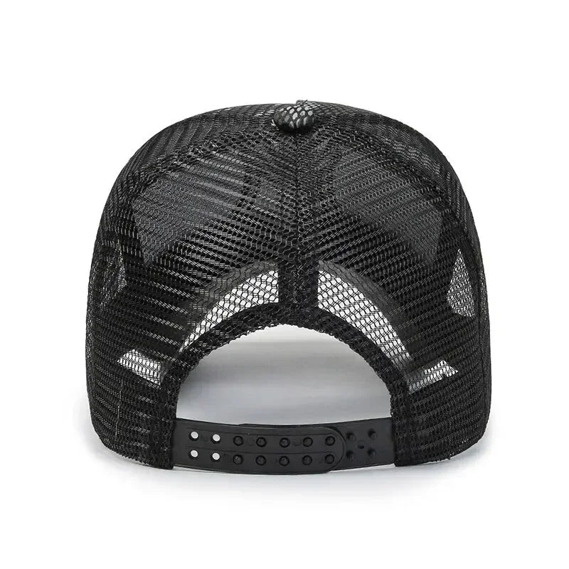 Black Camo Mesh Cap