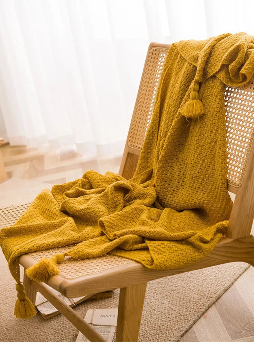 Nordic Cozy Knit Blanket