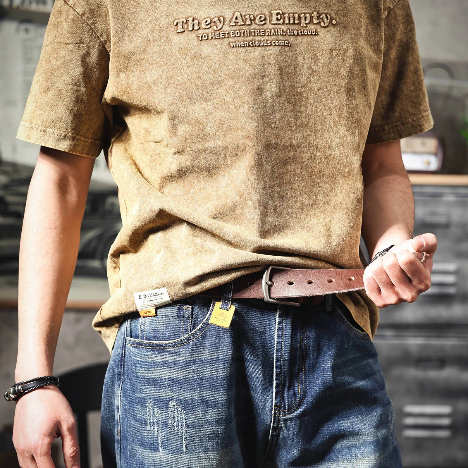 Frontier Leather Belt