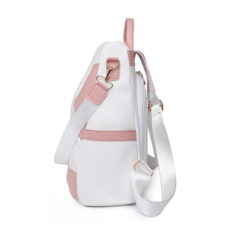 Chic Colorblock Backpack