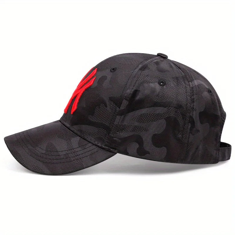 Black Camo Baseball Cap